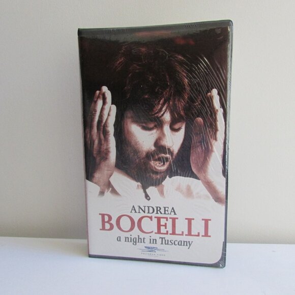 NEW VHS Tape - Andrea Bocelli A night in Tuscany - Picture 8 of 9